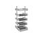 Rayonnage ouvert Variabo, module de base, utilisable des deux côtés, profondeur de compartiment 400 mm, 750 x 2000 mm