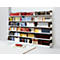 Rayonnage ouvert Variabo, module de base, utilisable des deux côtés, profondeur de compartiment 400 mm, 750 x 2500 mm