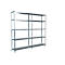 Rayonnage sans boulon, H 2000 x L 2200 x P 350 mm, galvanisé