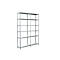 Rayonnage sans boulon, H 2300 x L 1600 x P 350 mm, blanc