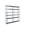 Rayonnage sans boulon, H 2300 x L 2200 x P 350 mm, galvanisé