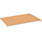 Rayonnage universel à emboîter, Plateau à fibres dures, l. 1250 x P 600 mm