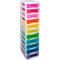 Really Useful Box Boxenturm, 11 x 7 Rainbow, ohne Rollen