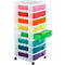 Really Useful Box Torre de cajas, 8 x 9 Rainbow, con ruedas