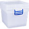 Really Useful Boxes Aufbewahrungsboxen, transparent, mit Deckel, 33,5L, 3 Stück