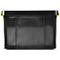 Really Useful Boxes opbergbox, 35 l, zwart, handgreep geel