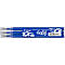 Recharges PILOT, pour roller FRIXION, épaisseur de trait 0,4 mm, effaçable, 3 pièces, bleu