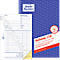 Rechnung Avery Zweckform 1730, Format A5, 1 Buch mit 2 x 40 Blatt, FSC®-Papier, weiß/gelb