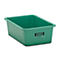 Recipiente rectangular estándar, PRFV, 100 l, verde