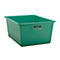 Recipiente rectangular estándar, PRFV, 1500 l, verde