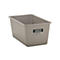 Recipiente rectangular estándar, PRFV, 300 l, gris