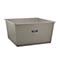 Recipiente rectangular estándar, PRFV, 3300 l, gris