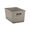 Recipiente rectangular estándar, PRFV, 400 l, gris