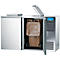 Refroidisseur de déchets 1 x 120 L, inox