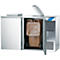 Refroidisseur de déchets pour 2 x 240 L, inox