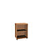 Regal, einteilig, B 600 mm, 2 OH, Buche-Dekor