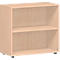 Regal PALENQUE, 2 OH, B 800 x T 400 x H 752 mm, Buche-Dekor