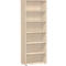 Regal PALENQUE, 6 OH, B 800 x T 400 x H 2160 mm, Ahorn-Dekor
