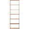 Regal Pombal, 6 Ordnerhöhen, erweiterbar, Spanplatte, B 740 x T 340 x H 2240 mm, Nussbaum
