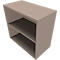 Regal SOLUS PLAY, 2 Ordnerhöhen, B 800 x T 420 x H 748 mm, Stone grey