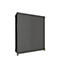 Regalcontainer BAUER CEN 36-3, Stahl, Doppelflügeltor, B 4195 x T 1585 x H 4535 mm, grau