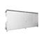Regalcontainer BAUER CEN 59-2, Stahl, Schiebetor, B 6245 x T 1550 x H 2980 mm, weiss