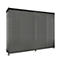 Regalcontainer BAUER CEN 59-3, Stahl, Schiebetor, B 6540 x T 1600 x H 4415 mm, grau