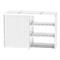 Regalcontainer BAUER CEN 59-3b, Stahl, Schiebetor, B 6345 x T 2900 x H 4415 mm, rot