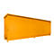 Regalcontainer BAUER CEN 75-2, Stahl, Schiebetor, B 7800 x T 1550 x H 3150 mm, orange