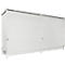 Regalcontainer Bauer Typ CEN 59-2 IBC, 2 Fachebenen, Schiebetor, 2000 l, B 6255 x T 1550 x H 3450 mm, grauweiß RAL 9002