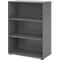 Regale Breno, 3 OH, 28 kg je Boden, B 800 x T 400 x H 1100 mm, Spanplatte, graphit