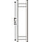 Regalsystem R 3000, Rahmen, H 2490 x T 300 mm
