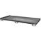 Regalwanne Typ RW/RW 3300-1, ohne Gitterrost, grau RAL7005