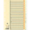 Register A-Z, Karton A4 5 Stk.
