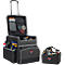 Reinigungswagen Rubbermaid® Quick Cart Groß, 60 l, Außentaschen, Reißverschlusstasche & Innenfächer, Teleskopgriff, wasser-/ölresistent, Teflon®