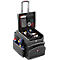 Reinigungswagen Rubbermaid® Quick Cart Klein, 30 l, Außentaschen, Reißverschlusstasche & Innenfächer, Teleskopgriff, wasser-/ölresistent, Teflon®