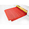 Rejilla de suelo Work Deck, L 1200 x W 600 x H 25 mm, naranja