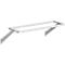 Rek voor armaturen &amp; veerbalansen Treston, voor M1200, B 1200 mm, max. belasting 15 kg, gepoedercoat staal, RAL7035 (lichtgrijs)