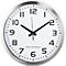 Reloj de pared de cuarzo, Ø 400 mm, blanco 