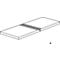Renforcement de rayonnage, pour rayonnage en acier Status, pour P 600 mm