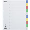 Répertoire Biella, pour DIN A4, extra-large pour pochettes de présentation, 10 pièces, avec feuille d'index, L 330 x l 270 mm, PP, couleur