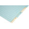 Papier ligné bleu clair avec onglets séparateurs de couleur crème, numérotés 4, 5 et 6.