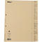 Onglet beige avec perforations et étiquetage. Inscription : 'Biella swiss'. Plusieurs subdivisions avec texte.