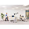 Repose-pieds Breyta™ Fellowes - blanc