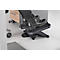 Repose-pieds ergonomique, plastique, réglabe en 3 hauteurs, avec effet massant
