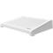 Repose-pieds Fellowes Breyta™, réglable en hauteur &amp; inclinable, option bascule, poignée de transport, plastique 100 % recyclable, blanc