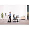 Repose-pieds Fellowes Breyta™, réglable en hauteur &amp; inclinable, option bascule, poignée de transport, plastique 100 % recyclable, noir