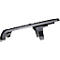 Repose-pieds MAUL MAULstandard, réglable en hauteur et en inclinaison, surface d'appui antidérapante à picots de 450 x 353 mm, pieds en caoutchouc, plastique, noir