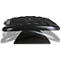 Repose-pieds, plastique, avec effet de massage, coloris : anthracite