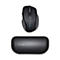 Repose-poignets ErgoSoft Kensington, pour souris standard, rembourré, similicuir, noir